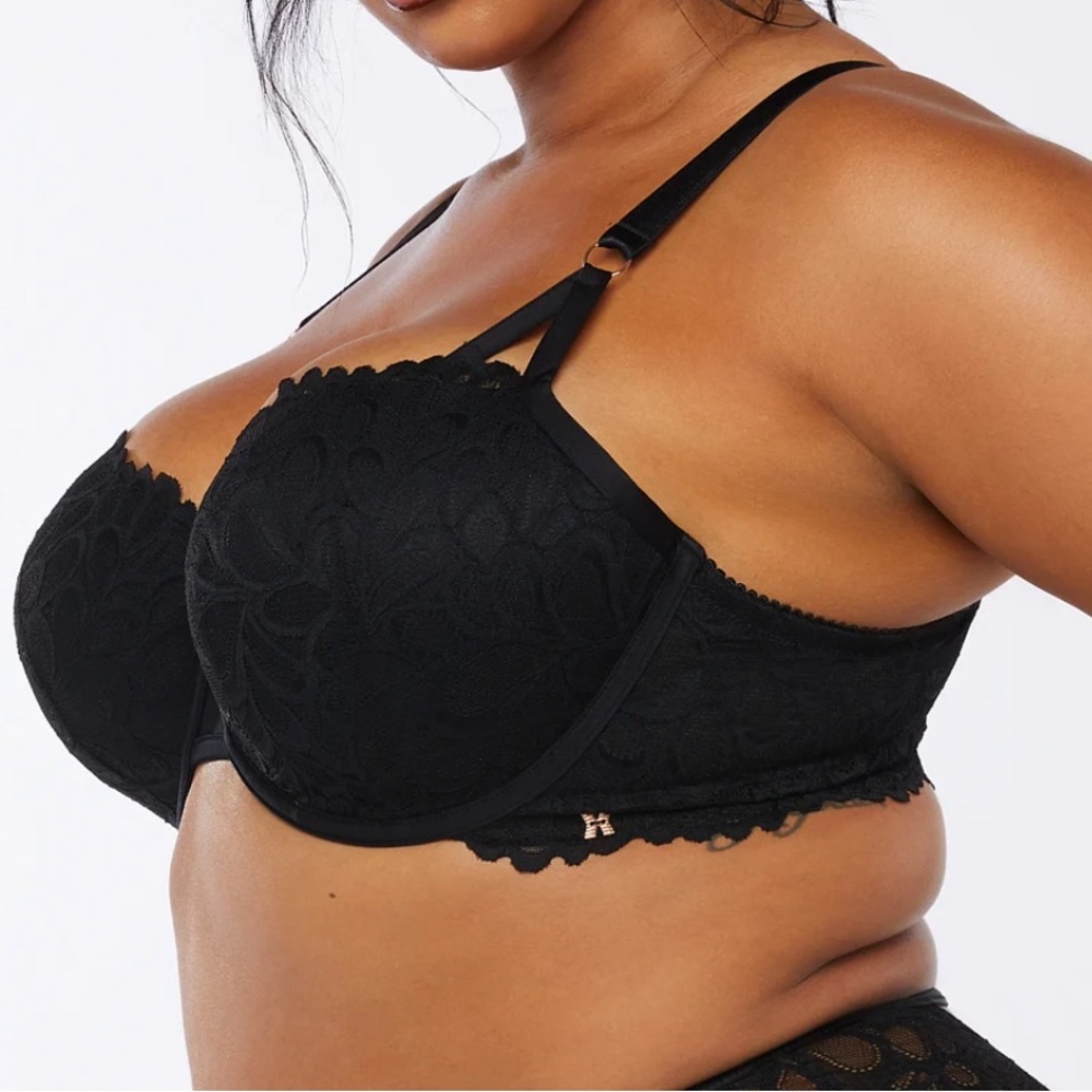 Savage Fenty Not Sorry Lightly Lined Lace Balconette Bra